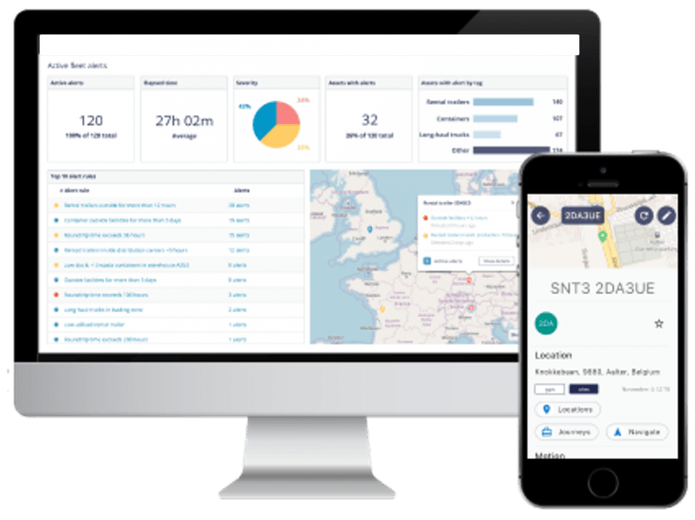 Plataforma TRAKmy Essential – Mapa de activos