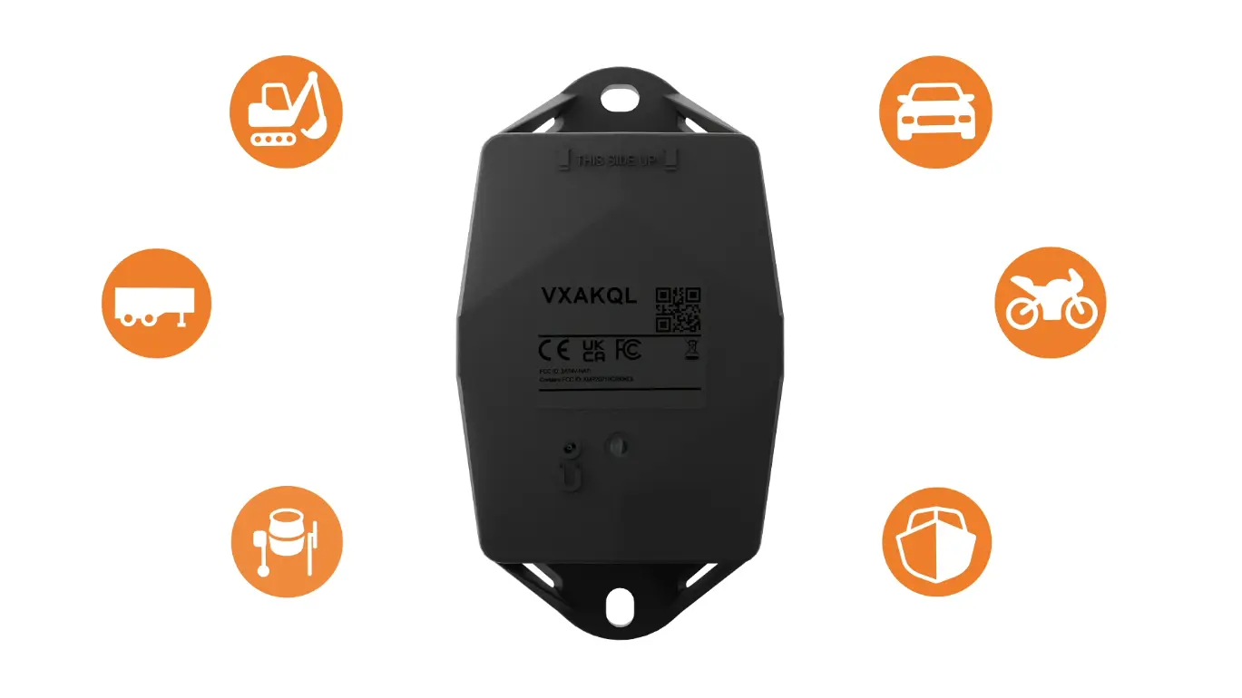 Localizador GPS TRAKmy NB-IoT — trazabilidad de activos profesionales