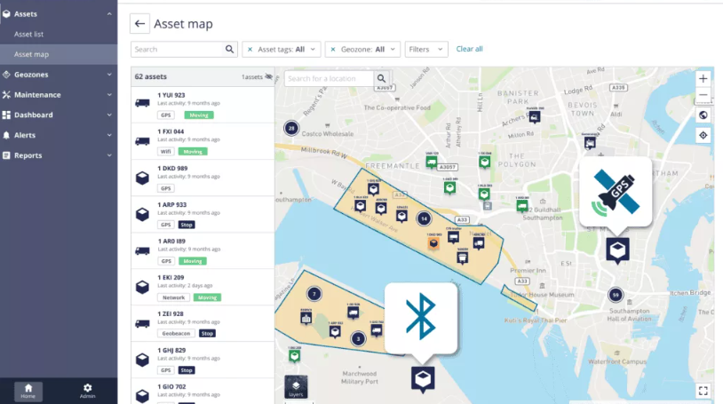 Tecnologías de localización GNSS y geobalizas BLE