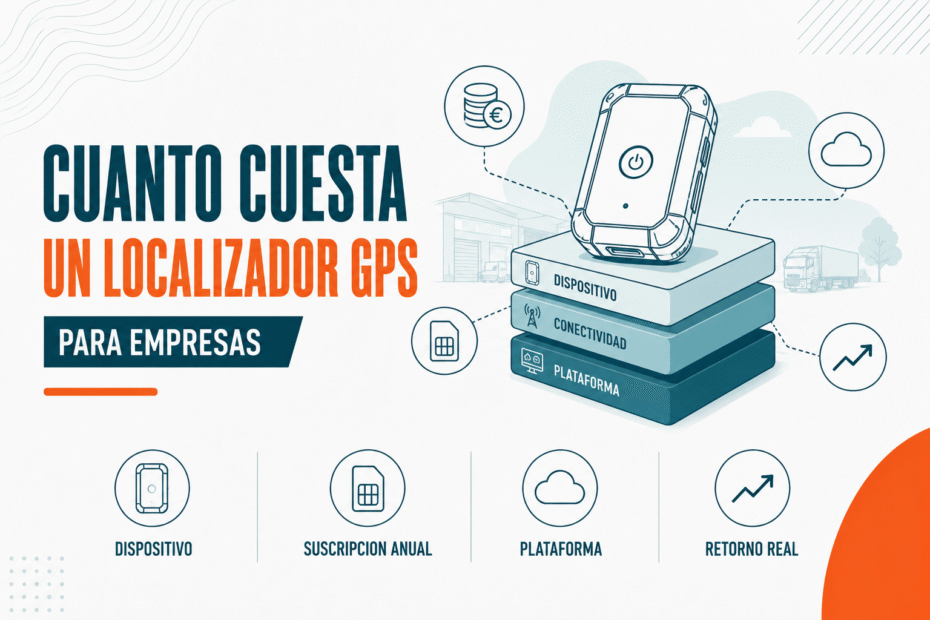 Instalación de un localizador GPS magnético en el compartimento motor de una excavadora